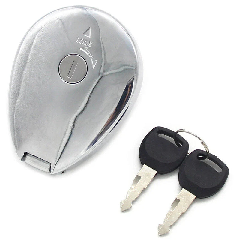Kawasaki ZR1100 Zephyr 1100 VN1500 Fuel Gas Tank Cap Cover Keys (1991-2006)