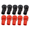 10 x Universal Car Battery Terminal Cover Boot Insulating Lug Cap