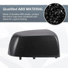 Chevrolet Colorado GMC Rearview Mirror Cover Cap Set Black Carbon Fiber