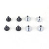 Universal Car Aluminum Alloy & Rubber Heel Plate Pedal Mat