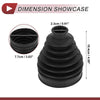 Mini Cooper Outer CV Joint Boot Kit with Clamps (2002-2008)