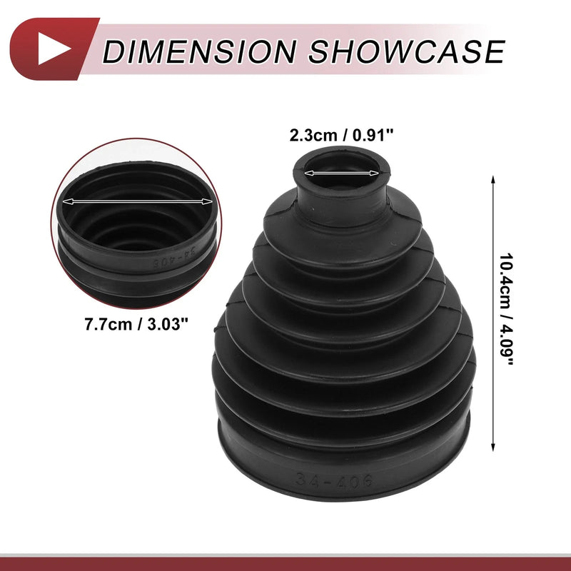 Mini Cooper Outer CV Joint Boot Kit with Clamps (2002-2008)