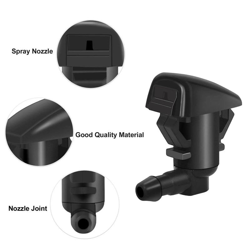 Ford Focus, Edge Front Windshield Wiper Nozzles (2007-2011)