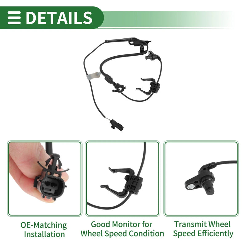 Toyota Highlander (2011-2015) - 1 Pcs ABS Wheel Speed Sensor