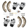 Honda TRX350 Rancher 350 Front Brake Wheel Cylinders W/Shoes (2000–2003)