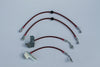 BF Ford FPV Ute Braided Brake Hose Set (4) (2003-2008)