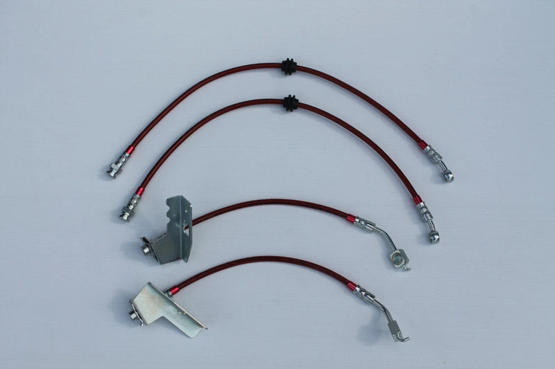 BF Ford FPV Ute Braided Brake Hose Set (4) (2003-2008)
