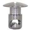 1x Pannello Quick Release Fastener Quarter Turn Slotted + Filo
