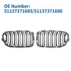 BMW 1 Series F20 Chrome Silver Tone Front Upper Bumper Grille