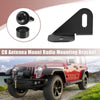 Jeep Wrangler JL JLU JT Car Antenna Mount Bracket (2018-2022)