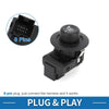 Ford Expedition F-150 Fusion (2007-2014) - Plastic Black Car Mirror Switch