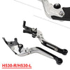 Yamaha TMAX500 TMAX530 CNC Folding Extendable Brake Clutch Levers (2001-2023)