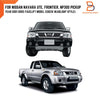 Nissan Navara D22 Chrome Trim Front Grille Radiator (2001-2015)