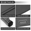 Hyundai Ioniq 5 2022-2024 Black Carbon Fiber Retractable Cargo Cover