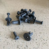 Cars 10x 8mm x 19mm Car Trim Wheel Arch Liner Bumper Interior Screw Clip