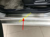 Toyota Prius XW50 Outer Door Sill Protector Cover (2016-2018)