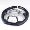Toyota Land Cruiser Prado Carbon Flat Bottom Steering Wheel (2003-2009)