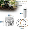 Kawasaki Mule 2510 3010 4010 Diesel 3Pcs Piston Rings Sets (2000–2013)