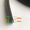 Car Windshield Panel 1.8M Rubber Sealing Trim Moulding Strips (All Years)