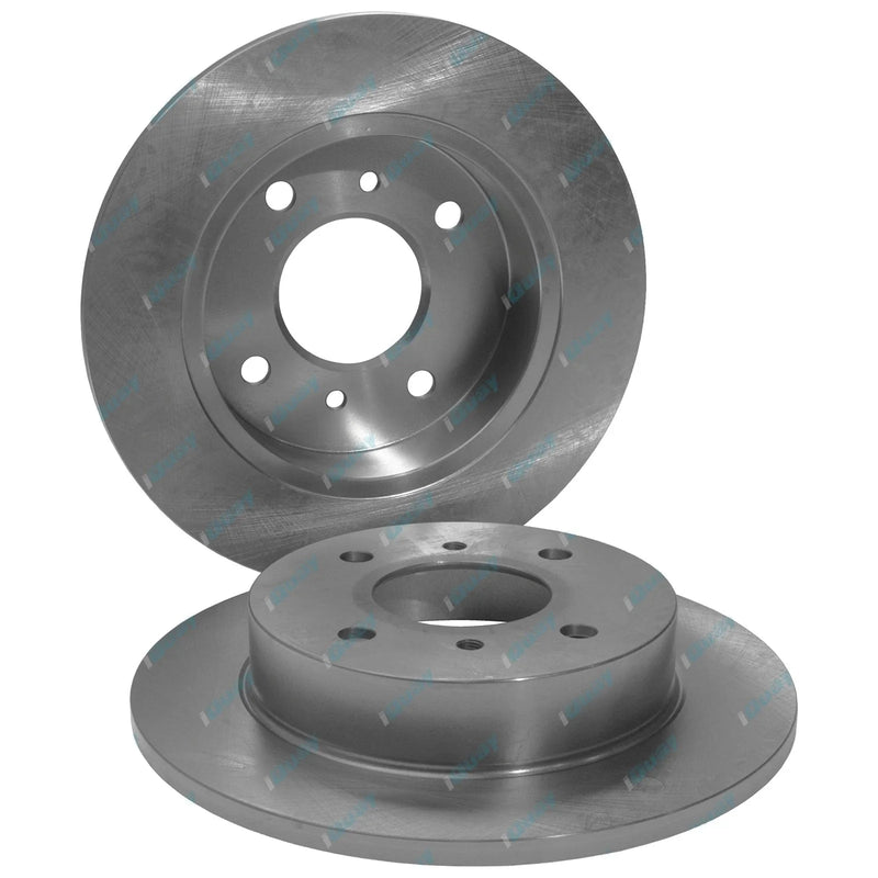 Nissan Bluebird Pintara Pulsar 1989-2005 LH+RH Rear Disc Brake Rotors Pair