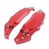 Universal Front & Rear Car Red 3D Metal Brake Caliper Covers