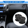 Ford F150 LOBO (2009-2014) ABS Black 2 x Center Dash A/C Outlets