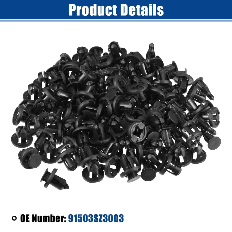 Honda 80 Pcs Car Bumper Retainers Clips (No. 91503SZ3003)