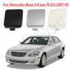 Mercedes-Benz S-Class Front Bumper Tow Hook Hole Eye Cover Cap (2007–2009)