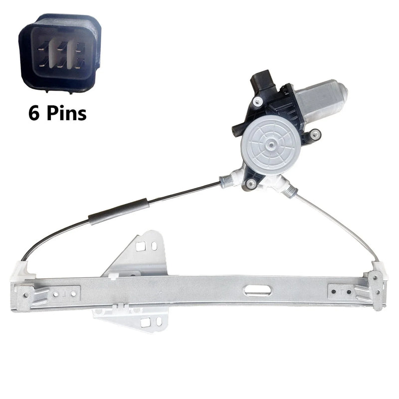 Honda Accord CL Rear Right Window Regulator 6 Pins Motor (2003–2008)