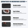 Honda Civic Black Microfiber Leather Armrest Cover (2016-2023)