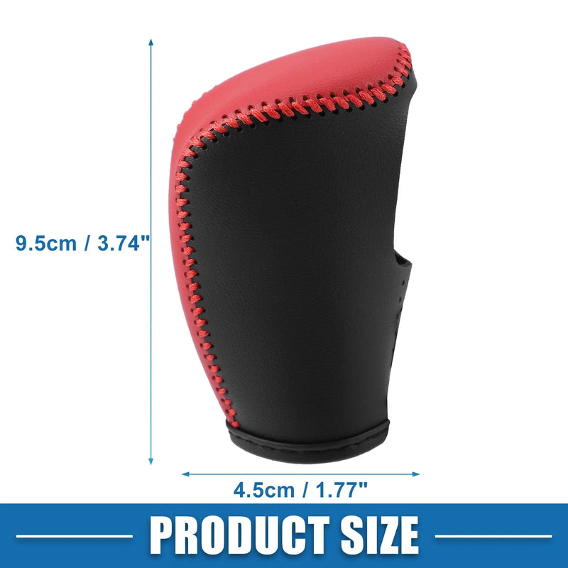 Nissan Rogue (2017) - Black PU Leather Gear Shifting Knob Cover