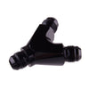 Car 8AN 3-Way Y Block Fuel Fitting Junction Coupler Adapter