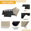 Mercedes C-Class W203 Black Anti-Slip Dashboard Cover (2001-2007)