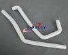 Yamaha Raptor 700 YFM700 700R Silicone Radiator Hose Kit (2006-2013)