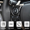 Lexus IS250 IS300 IS350 Carbon Fiber Steering Wheel Button Trims (2014-2017)