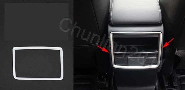 Subaru Forester Interior Armrest Box Rear Air Vent Cover Trim (2019-2023)