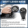 Honda CR-V 2006-2011 Plastic Black Silver Tone 6 Speed Gear Shift Knob