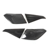 Honda Civic ABS Smoke Black Rear Tail Light Shade Covers 2 x (2021-Up)