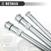 Chevrolet Silver Tone Black 1 x Door Hinge Bushing Kit