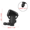 Ford Edge, Lincoln MKX 2 x Windshield Washer Nozzles (2007-2014)