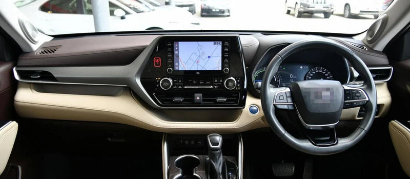 Toyota Kluger XU75R Grande 6 / 2021-2023 Black AU Non-Slip Dash Mat