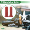 25mm Motorcycle Hand Grips Cover TPU Dark Red