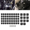 Harley Twin Cam Softail Fat Boy Engine Topper Bolt Black Screw Cap (07-17)