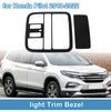 Honda Pilot (2019-2022) Matte Black Front Row Headlight Trim Bezel