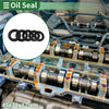 Make Model Oil Seal 45x72x12mm NBR Black Rotary Shaft Seal