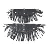 Honda, Yamaha, Harley Front Rider Floorboard Fringe Covers