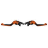 Honda CBR1000RR, CB1000R Orange Extendable Brake Clutch Levers (2004-2016)