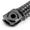 Yamaha YZF R1 (98-14), R6 (99-14), R6S (03-08) Black Footrest Pegs