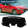 Mazda 2 Demio (2007-2014) Sun Protector Black Dashboard Cover Mat