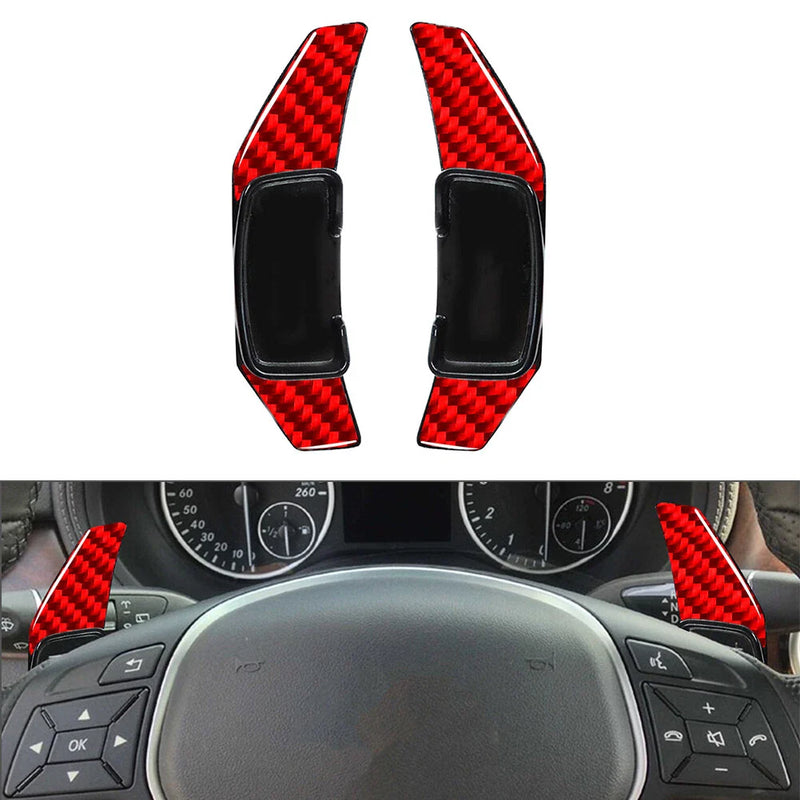 Mercedes Benz A B C CLA GLK SLK Steering Wheel Shift Paddle Extensions (2012-2020)